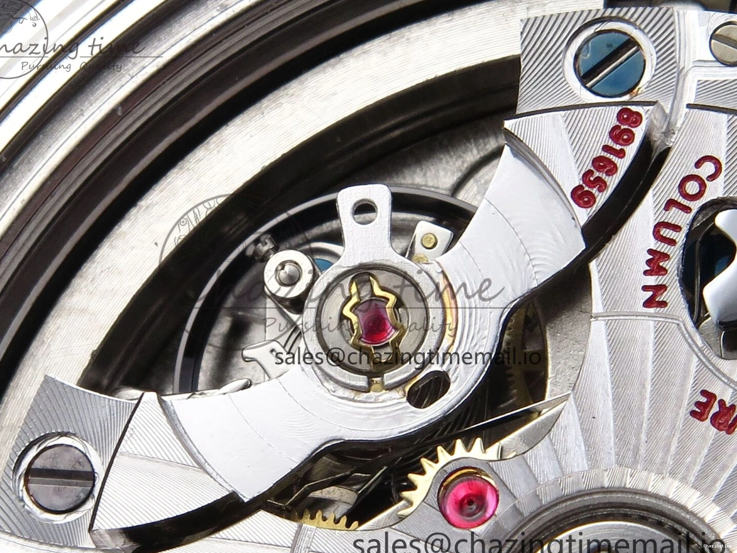 0131 Seamaster 300m Chrono SS RG OMF 1:1 Best Edition Blue Dial on SS RG Bracelet A Timeless 7686